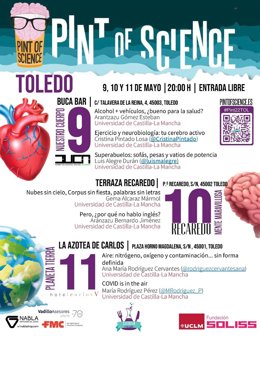 Actividades en Toledo de Pint of Science.