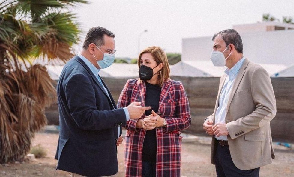 Poli Suárez, Astriz Pérez y Manuel Domínguez