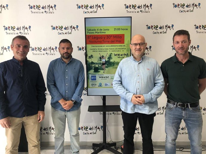 El núcleo de Torre del Mar acogerá el 4 de junio la VIII edición de la Legua y XXX Milla Nocturna