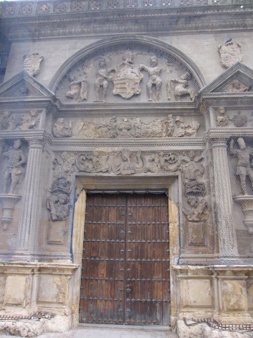 Archivo - Fachada del Palacio Jerónimo Páez, sede del Arqueológico, que será objeto de la rehabilitación.