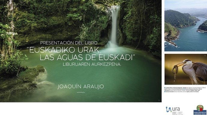 URA recoge en el libro 'Las Aguas de Euskadi' espacios naturales "singulares" ligados al medio acuático