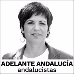 Fotografía de Teresa Rodríguez que lucirá la papeleta de Adelante Andalucía a las elecciones autonómicas de 19 de junio.