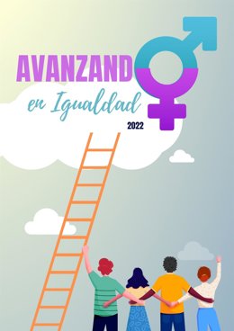 El cartel ganador del concurso 'Avanzando en igualdad 2022' convocado por CSIF Andalucía.