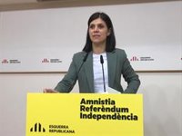 Vilalta (ERC) ve "más urgente que nunca" modificar la ley lingüística tras la ejecución del 25%