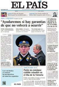 Las portadas de los periódicos del martes 10 de mayo