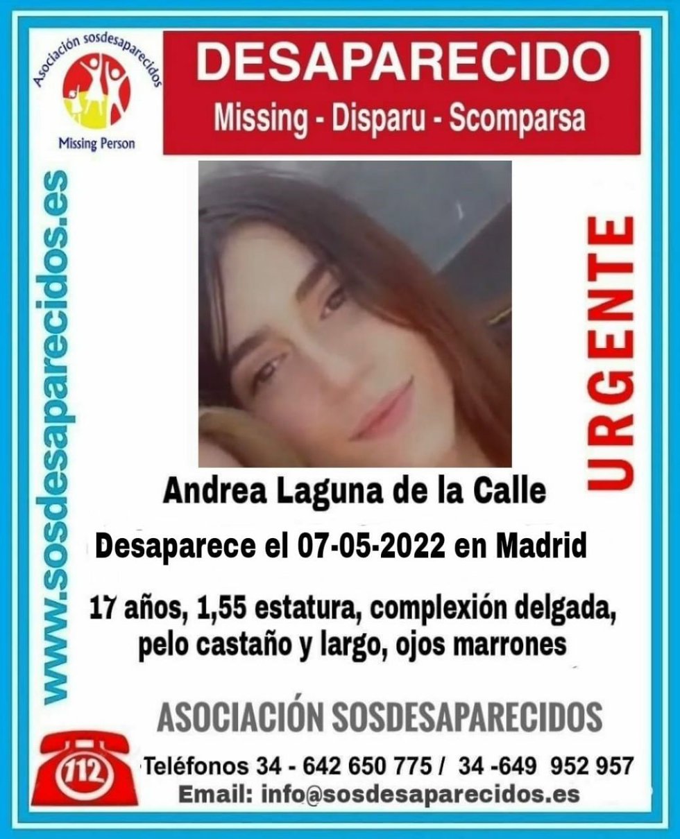 Desaparece por tercera vez una chica de 17 años