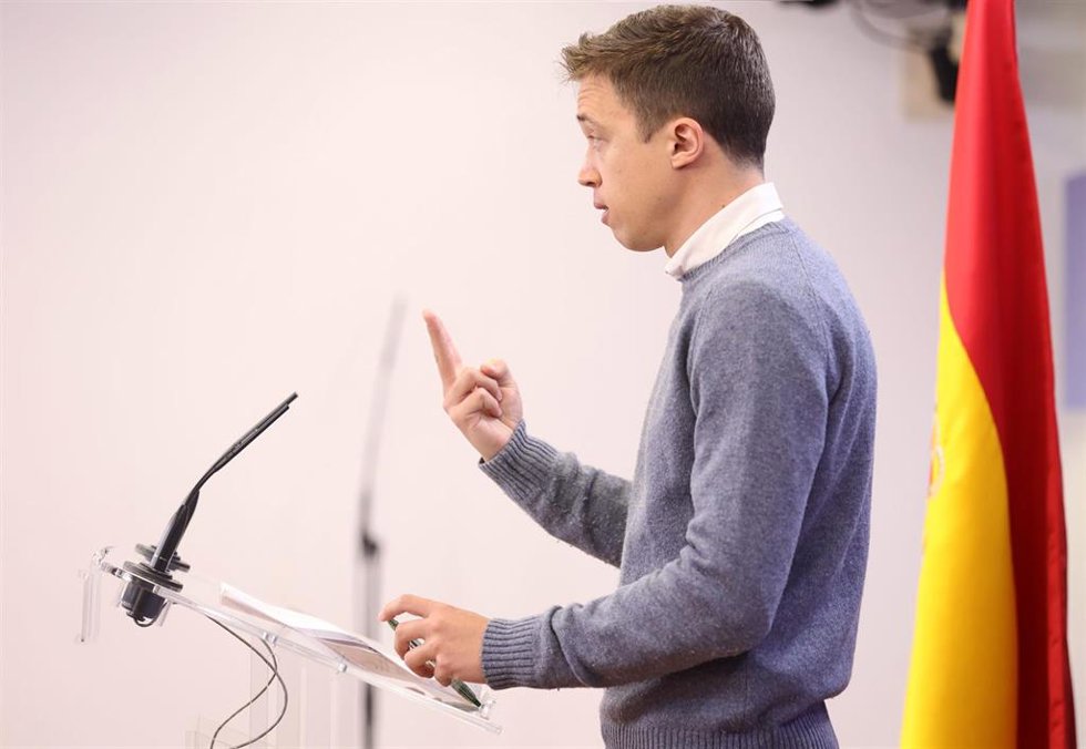 El líder de Más País y diputado en el Congreso, Iñigo Errejón.