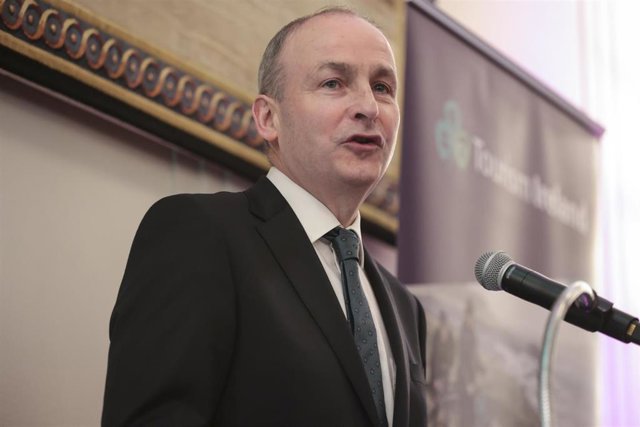 Archivo - Micheal Martin, primer ministro de Irlanda