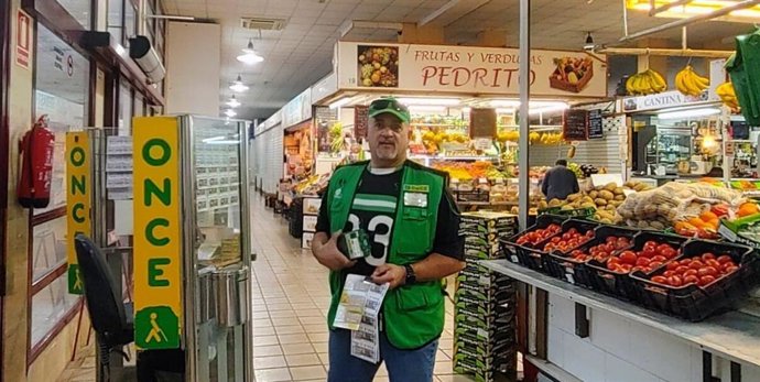 José María Márquez, vendedor de la ONCE en Puerto Real.