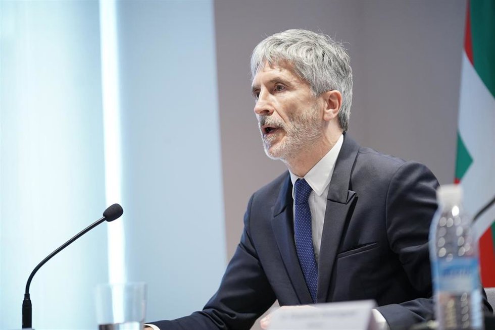 Marlaska pone en valor la "coordinación" de los CFSE con la Ertzaintza en los homicidios de varios hombres en Bilbao