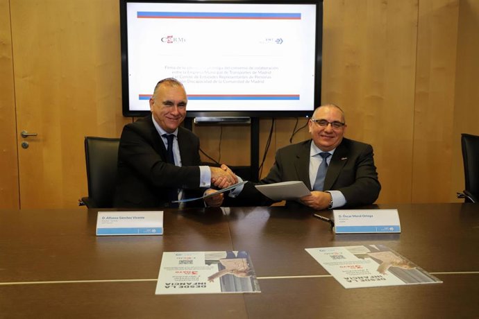 Renovación del convenio entre CERMI y EMT.