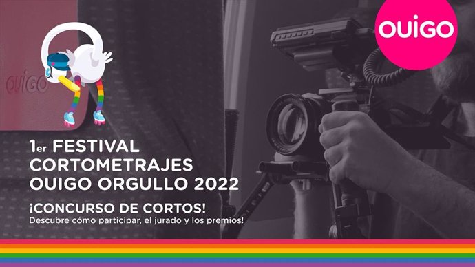 Festival Cortometrajes OUIGO Orgullo 2022.