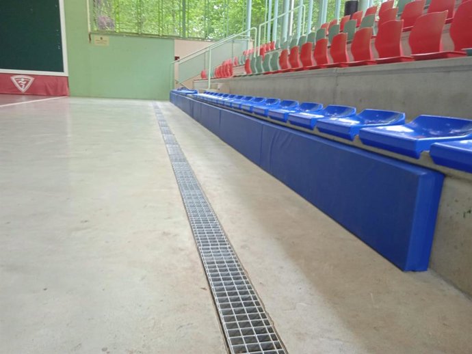 Logroño Deporte ha mejorado la accesibilidad y seguridad del Frontón del Revellín