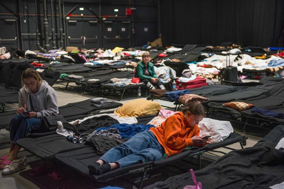 Instalaciones para refugiados en Mazowieckie, Polonia