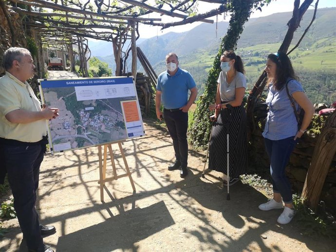 Visita de Vanesa Mateo a Ibias