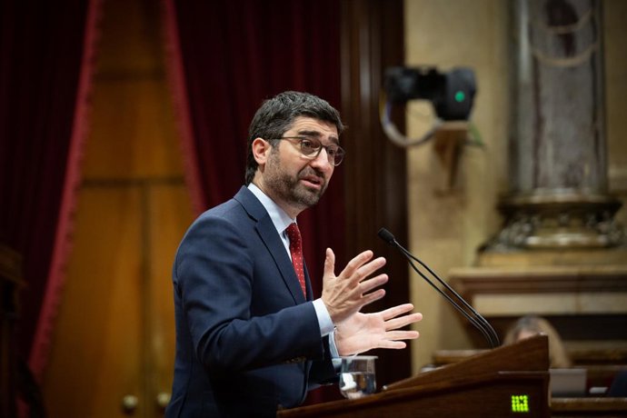 Archivo - El vicepresident i conseller de Polítiques Digitals i Territori de la Generalitat, Jordi Puigneró
