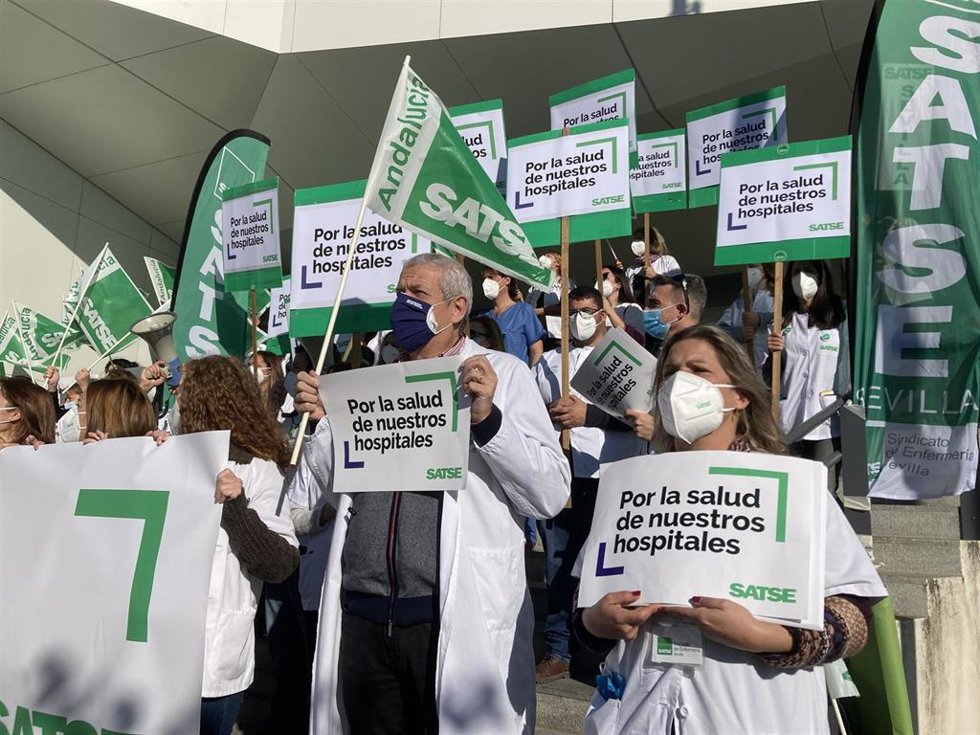Satse alerta del "repunte" de contagios de trabajadores del SAS "con 5.048 positivos durante el mes de abril"