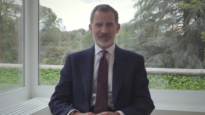 El Rey Felipe VI en su discurso grabado en el acto central del Tour del Talento 2022 de la FPdGi