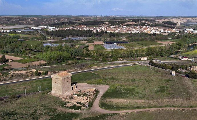 Vista aérea de la torre