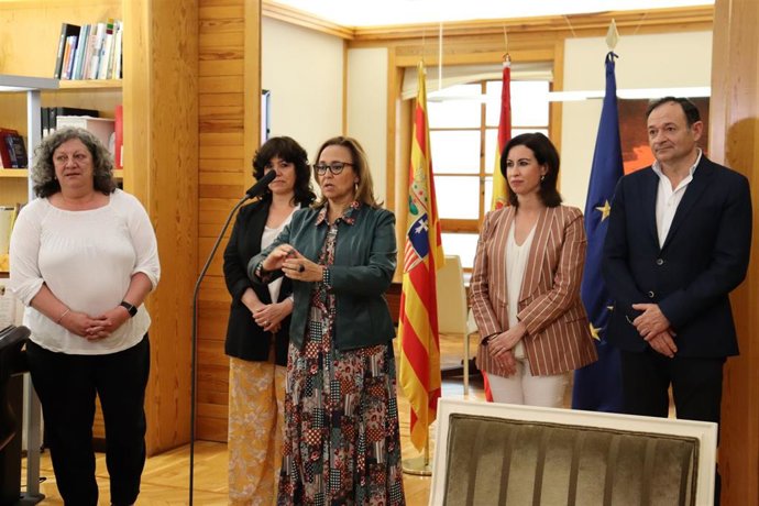 La reunión ha tenido lugar en el Edificio Pignatelli.