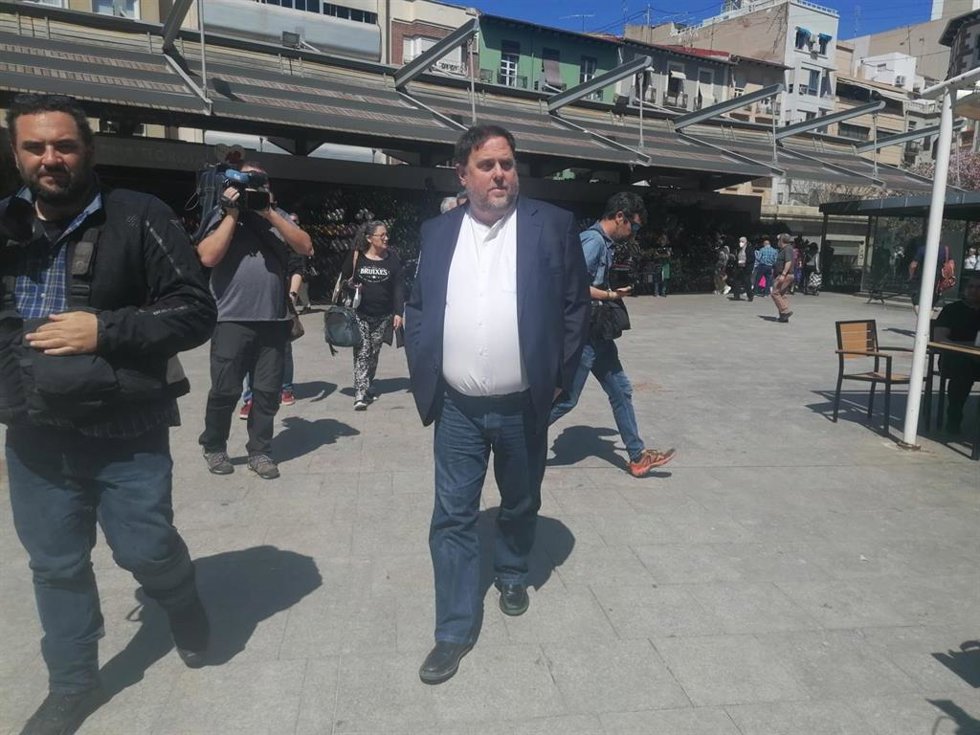 Oriol Junqueras (ERC) en Alicante