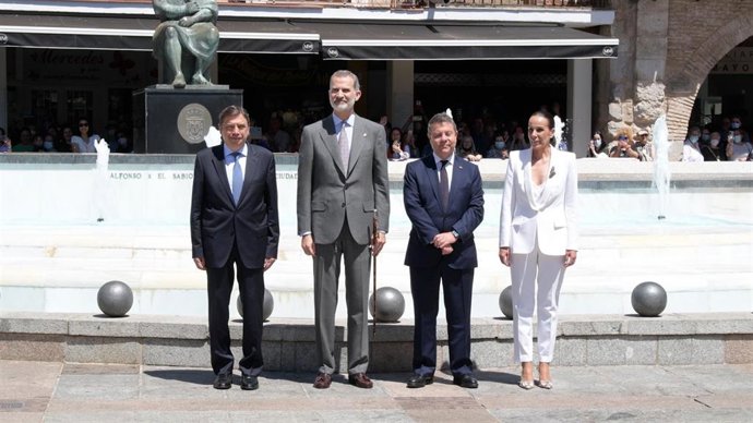 El Rey Felipe VI visita Ciudad Real en la conmemoración del VIII Centenario del nacimiento del Rey Alfonso X el Sabio