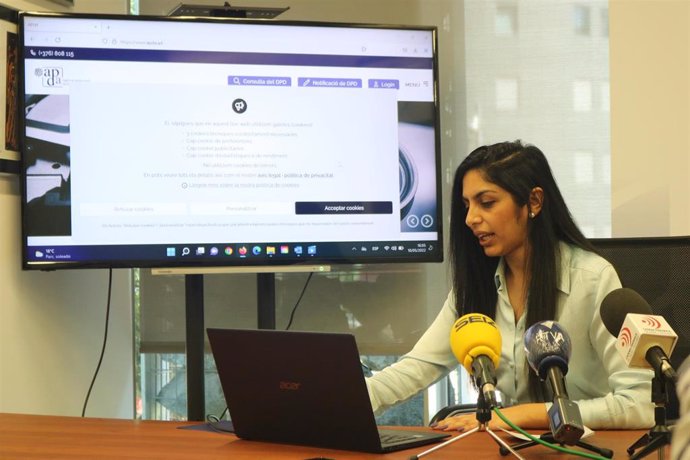 La jefa de la Agencia Andorrana de Protección de Datos, Reshma Harish Punjabi