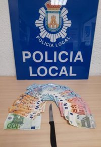 La Policía Local de Cieza detiene al presunto autor de un robo con intimidación en un comercio