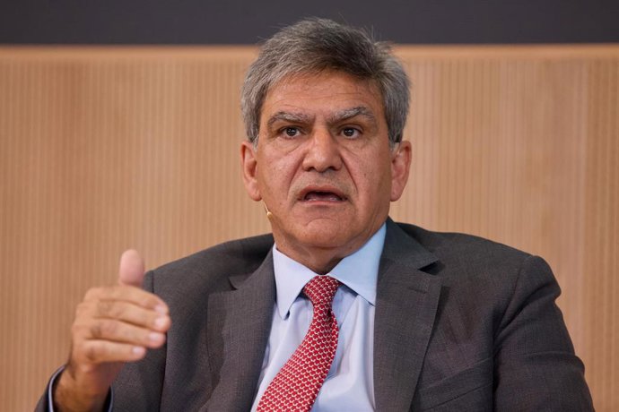 El CEO de Grupo Santander, José Antonio Álvarez, en la segunda jornada del encuentro de Banca del IESE (Instituto de Estudios Superiores de la Empresa) y EY, en IESE Madrid, a 11 de mayo de 2022, en Madrid (España). 