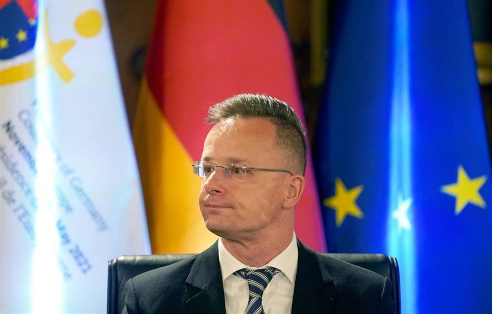 Archivo - Peter Szijjarto, ministro de Exteriores de Hungría