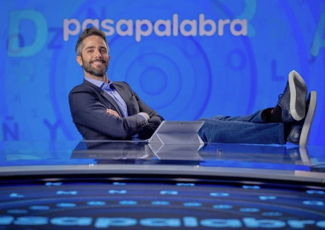 Archivo - Roberto Leal en el plató de 'Pasapalabra'