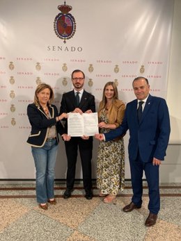Presentación de una moción del PP en el Senado en apoyo a las reivindicaciones de la comarca de Ocaña en defensa del trazado de la A-40 entre Yepes y Villasequilla