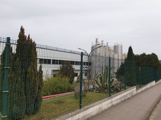 Archivo - Factoría de Danone en Salas (Asturias)