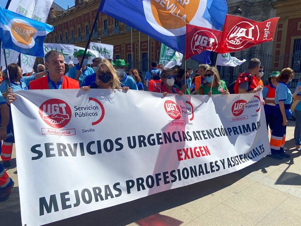 "Amplio Respaldo" A La Protesta De Profesionales De Urgencias Extrahospitalarias Del SAS Por "Una Condiciones Justas"