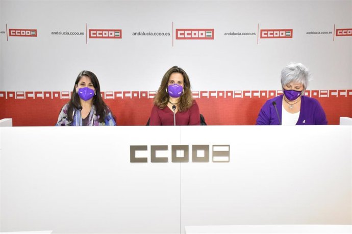 Archivo - La secretaria general de enseñanza de CCOO-A, Marina Vega, en una imagen de archivo.