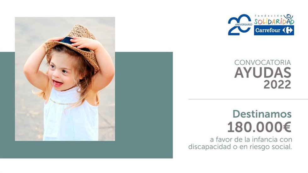 Fundación Solidaridad Carrefour abre una nueva 'Convocatoria de Ayudas' a favor de la infancia vulnerable