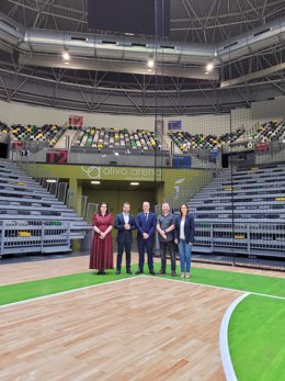 Visita al Palacio de Deportes Olivo Arena.