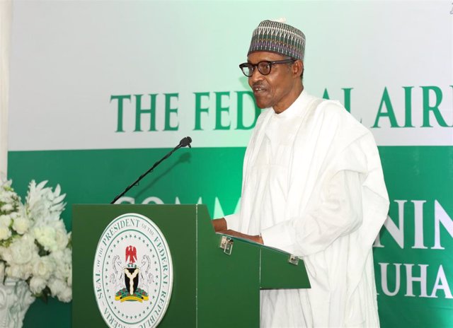El presidente de Nigeria, Muhammadu Buhari.