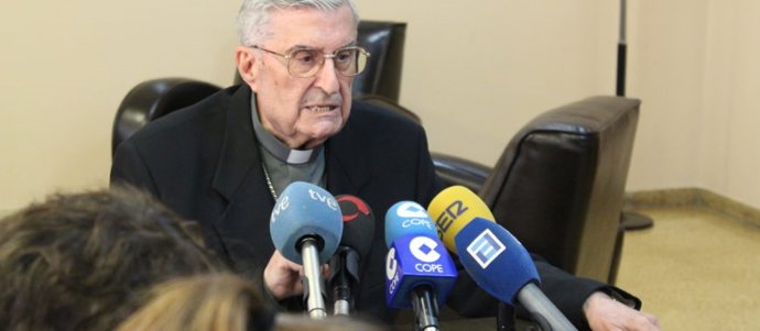 El arzobispo emérito de Oviedo, Gabino Díaz Merchán.