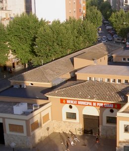 Archivo - Tejado original del mercado de Pere Garau.