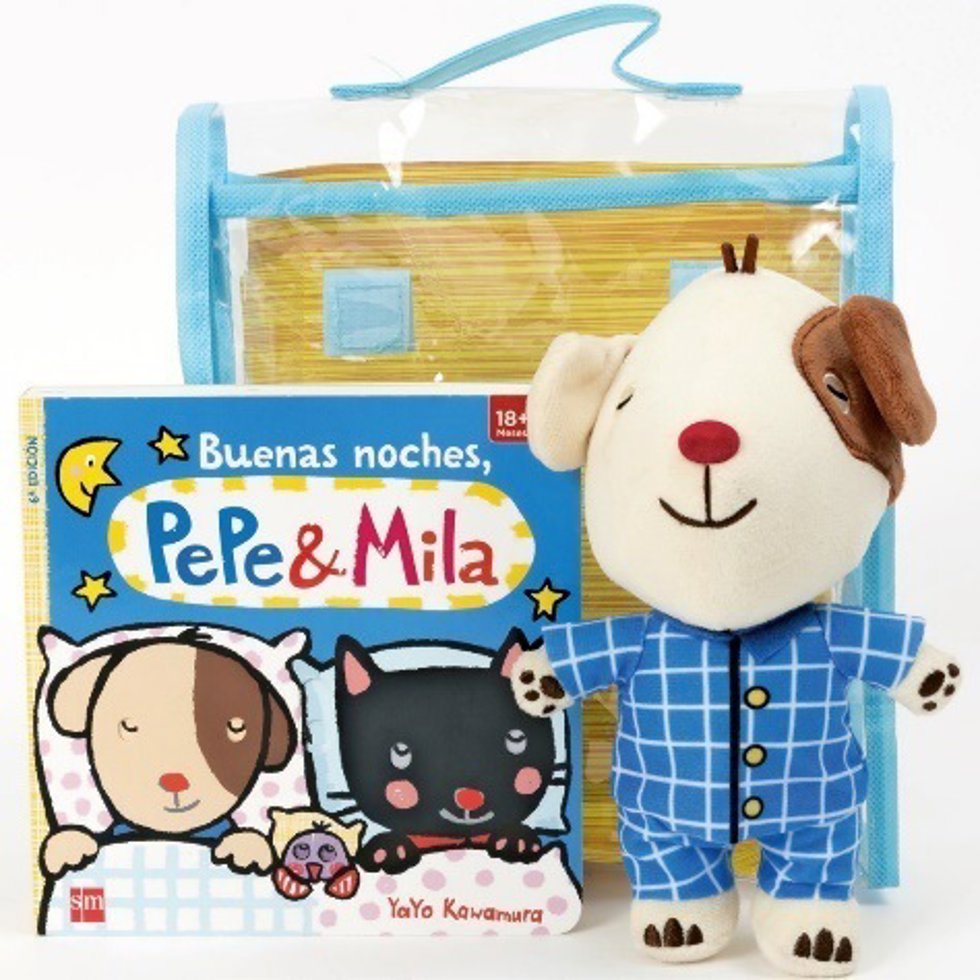 Portada del libro 'Buenas noche, Pepe y Mila'