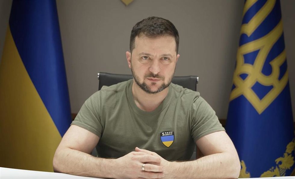 Volodimir Zelenski, presidente de Ucrania