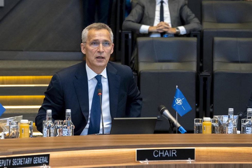 Archivo - El secretario general de la OTAN, Jens Stoltenberg