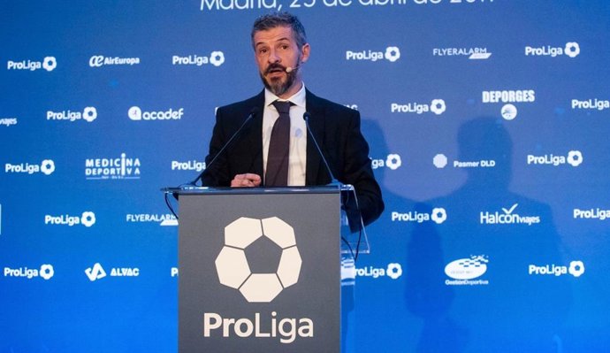 Archivo - David Jiménez, presidente de ProLiga
