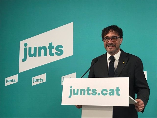 El portavoz de Junts, Josep Rius