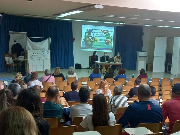 Jornada del programa de hábitos de vida saludable.