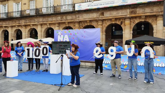 Bilboko Konpartsak presenta actos cuenta atrás de 100 días para Aste Nagusia