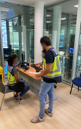 Agentes de la Policía Nacional de Ibiza