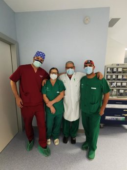 Colaboración entre los hospitales de La Línea y Puerto Real.