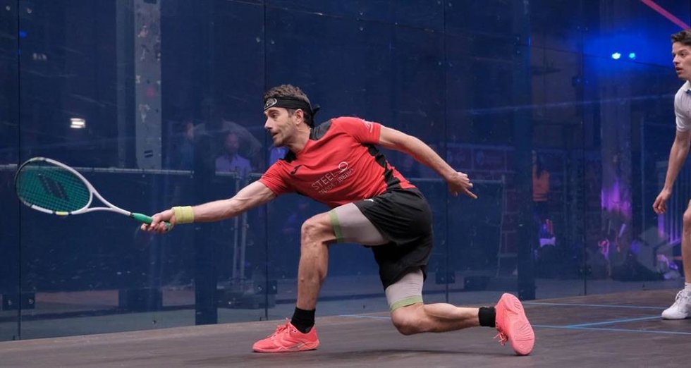 El jugador Borja Golán encabeza la representación española en el Mundial de squash en Egipto.